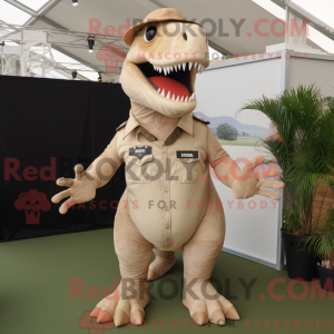 Mascot karakter van een...