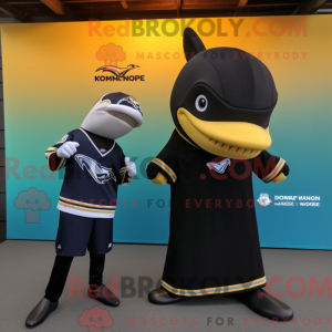 Mascot karakter van een...