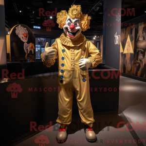 Mascot character of a Gold...