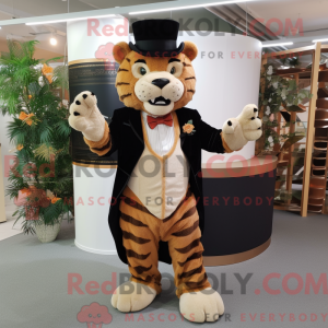 Maskot karakter af en Tan...