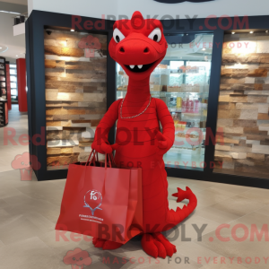Mascot character of a Red...