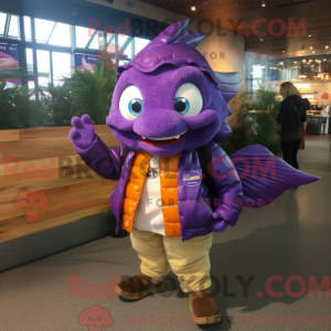 Mascot character of a...