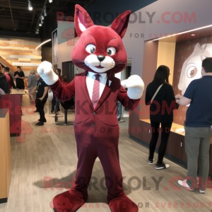 Mascot character of a...