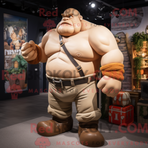 Personagem de máscara de...