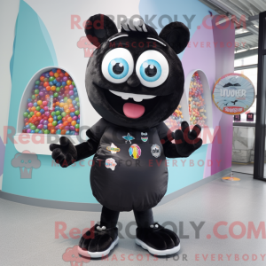 Mascot character of a Black...