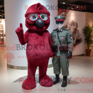 Mascot character of a...