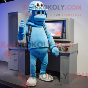 Mascot karakter van een...