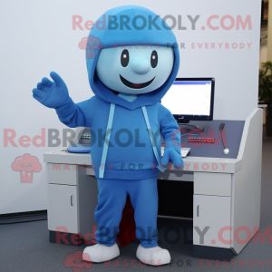 Mascot karakter van een...