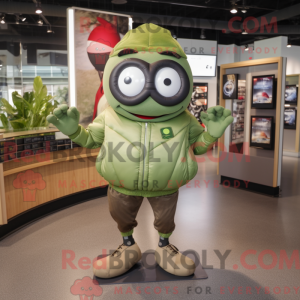 Maskot-karakter av en...