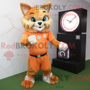 Mascot character of a...