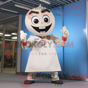 Maskotfigur af en...