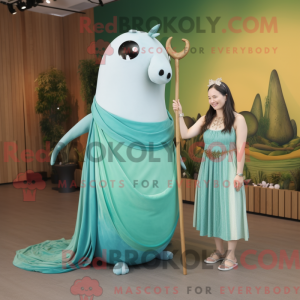 Mascot character of a Olive...