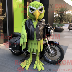 Mascot character of a Lime...