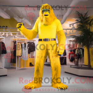 Mascot character of a Lemon...