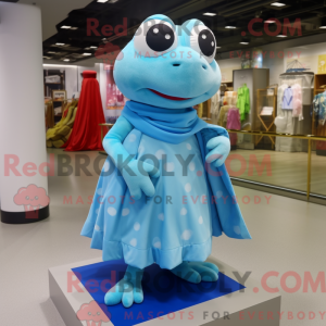 Postava maskota Sky Blue...