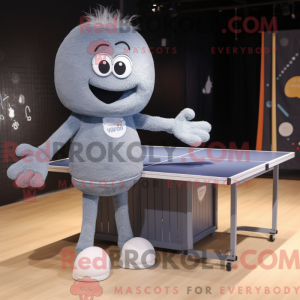 Mascot character of a Gray...