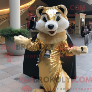 Mascot character of a Gold...
