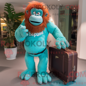 Mascot karakter van een...