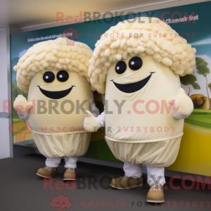 Mascot character of a Cream...
