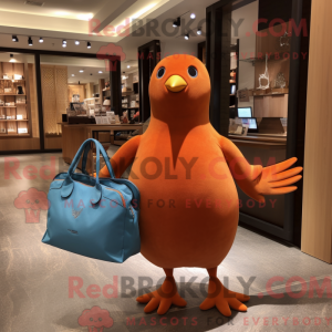 Mascot karakter van een...