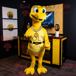 Mascot character of a...