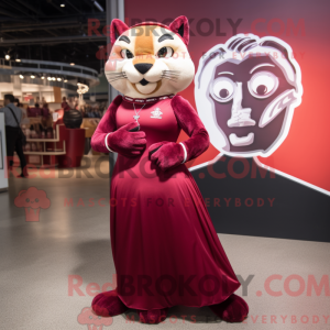 Mascot character of a...