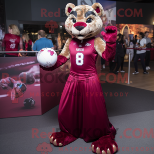 Mascot character of a...