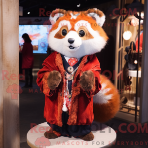 Mascot character of a Red...