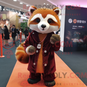 Mascot character of a Red...