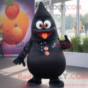 Mascot character of a Black...