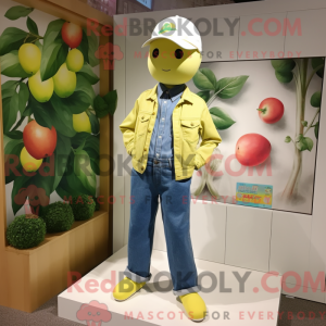 Mascot character of a Lemon...