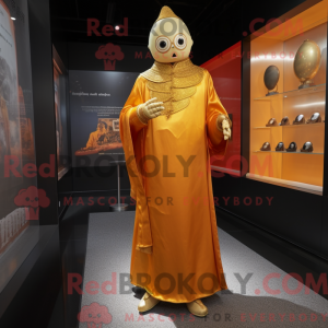 Personagem de máscara de um...