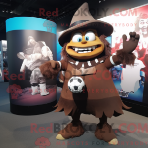 Figura de máscara de brun...