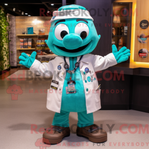 Mascot character of a...
