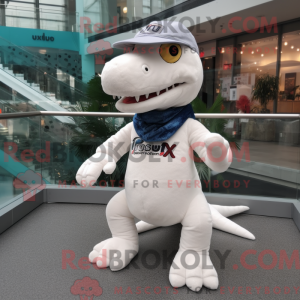 Mascot character of a White...