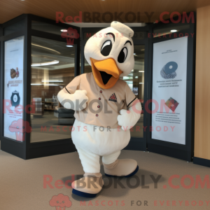 Mascottefiguur van een...