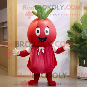 Mascot character of a Red...