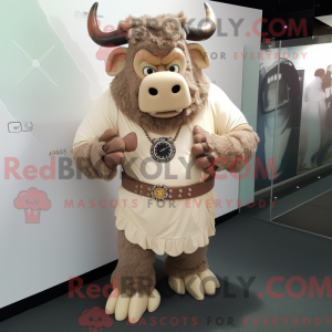 Personagem de máscara de um...