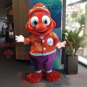 Mascot character of a...