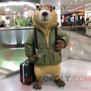 Maskottchen-Charakter eines...