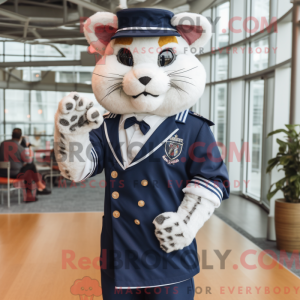 Maskottchen eines Navy...
