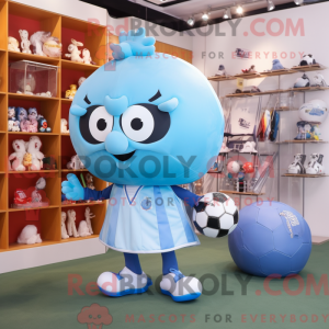 Mascot character of a Sky...