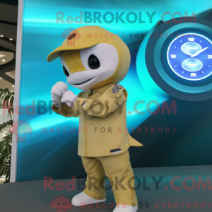 Mascot character of a Gold...