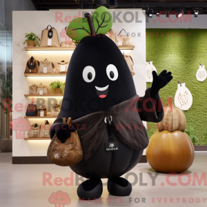 Mascot character of a Black...