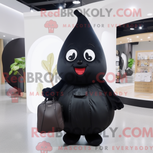 Mascot character of a Black...