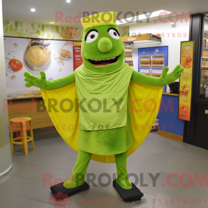 Mascot karakter van een...