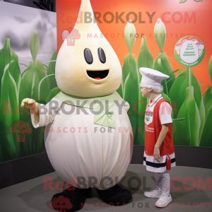 Mascot character of a Cream...