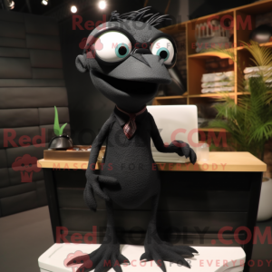 Mascot character of a Black...