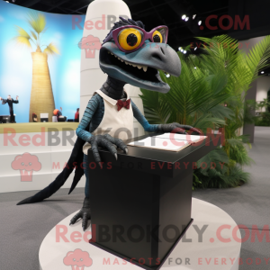 Mascot character of a Black...
