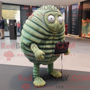Mascot character of a Olive...